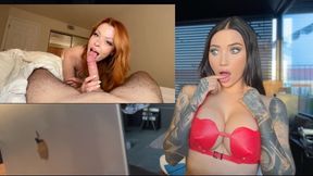Elly Clutch, Porn ASMR Reaction, Sharing a Bed With My Best friend's brother - Amateur Willow Harper