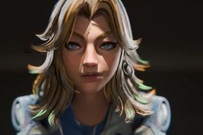 Invisible Woman Cowgirl Rides Police Officer - Marvel Rival Sex Animation