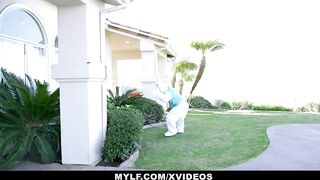 Stunning Milf Karen Fisher Fucks The Easter Bunny