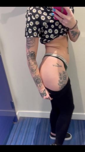 I'm Doing My Tanning in a Fitting Room