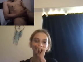 Webcam reaction