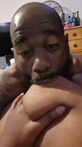DOUBLE SUCKING  SOFT SAGGY TRIPLE D TITTIES!!!!!!!!!!!