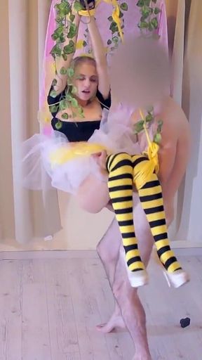 Suspension BDSM Bondage Flying Bee Slut