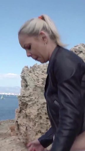 German Scout - Cute Girl Julia Parker Seduce to Casting Fuck at Mallorca Beach
