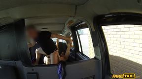 The glasses STAY ON Spanish girl craving cock in BOTH HOLES