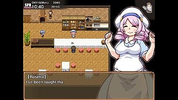 Impregnate my harem farm [ BREEDING HENTAI game ] Ep.12 cute noble redhead is having sex for the first time !