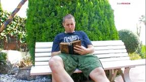 Two sexy women share a lucky man's cock