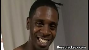 White gay sexy boy enjoy big black cock in his tight ass 15