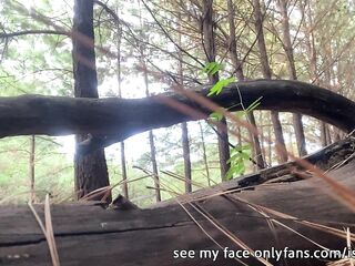 I Use a Log in the Forest to Urinate