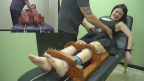 Nova gets the tickle treatment in stocks (multicamera body-feet)