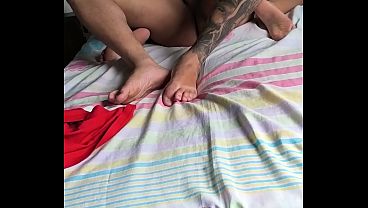 Sentei na pica do dotado e gozei