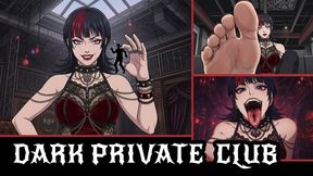 [STORY] Anime Goth Giantess Mistress - Exclusive Dark Club Foot Worship Crush and Vore
