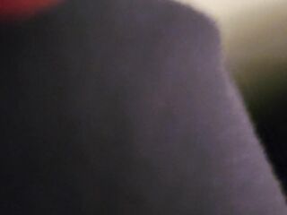 Semi-POV of me Jerking off My Uncut Knob to Climax Where I Snort Like a Pig