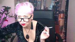 Dirty dancing of luxurious mature whore &amp; her gaping cunt .!.