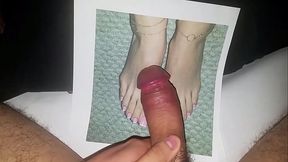 Una paja con pies de princesa