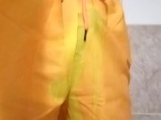 Teen wetting color-changing shorts