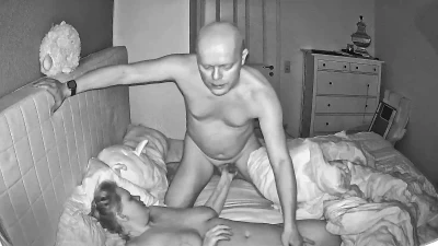 Getting fingered, fucked and creamed on night vision cam