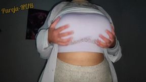 Mi Vecina's Big Tit POV: Amateur Homemade Girlfriend Gets Pounded By Her