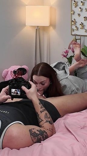 Hot Redhead Flaunts Perfect Body Bts - Harley Love