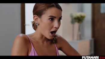Agatha Vega's Futanari Frenzy: Latina Ladyboy Fucks Her Teen (18+) Clone