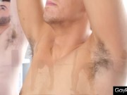 Michael Boston Spreads His Booty Hole Wide During Yoga Sesh