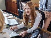 FreeUse Fantasy - Submissive Blonde Assistants Let Their Boss Bang Them On The Office Desk