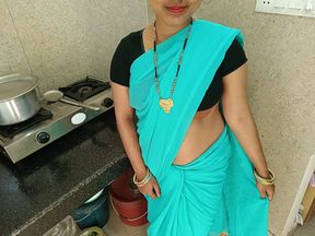 Cute Saree Bhabhi Gets Naughty with Her Devar for Rough and Hard Anal Sex After Ice Massage on Her Back