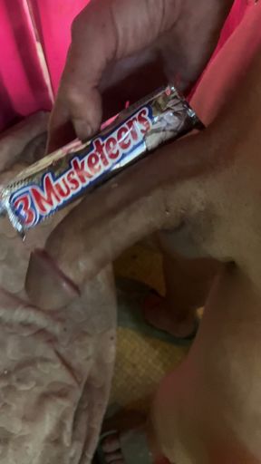 I'm a chocolate bar size Now