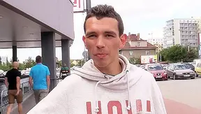 Prague Stud Fucked Hard in POV Gay Amateur Porn - XXX Gay