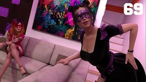 Fetish Locator #69 - Busty College Girl With Buns And Messy Hair Wants To Get Spanked