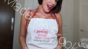 Nikki Brooks - Santa's Cookie Taster (1080-HD)