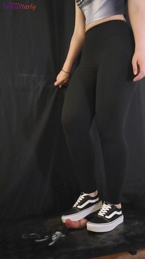 Vans Girl Hard Stomping, Full Weight Trampling - Trample, Bootjob, Ballbusting, CBT, Shoejob, Stomp, Shoes