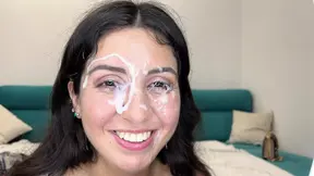 Cum-drenched facials, 12 intense mouth-to-mouth blowjobs, and 100% pure cum overload