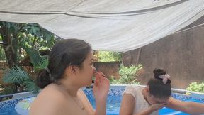 Pool and Sneezing