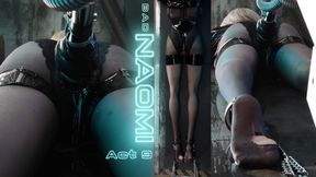 Naomi After Two Hours Of Automatic Fucking. Fuckmachine Burned Out/ Naomi 9 - Freya Mousy