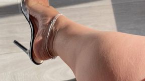 Sun-kissed Feet In Sexy Heels JOI