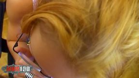 krystal wallas fucked at the office to get the secretary job - remastered