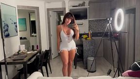 Gozou no meu rabo e depois fui treinar parte 1