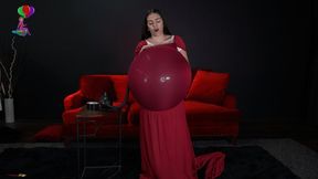 Hailey's First Balloon Stuffing HD (1920x1080)