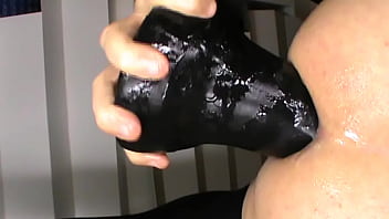 Enorme dildo anale nero da 50 Cm 2M