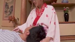 Exciting Hana Aoyama Project Thrills Customers with Elegant Kimono at Heyashi-Tei Bukkake