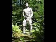 Android outdoors in the forets