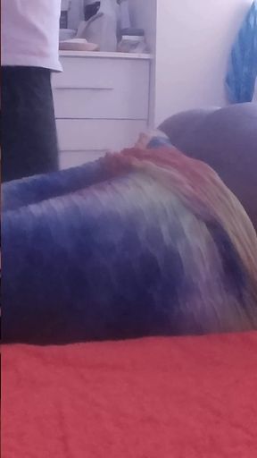 My Step Mother Asks Me for a Massage on Her Big Ass and I Can&#039;t Resist