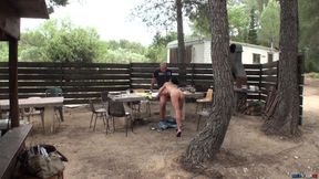 Margaux Lenoir gets fucked during a barbecue