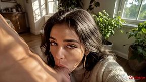 this beauty sucks cock and gets fucked in both holes.[ai]