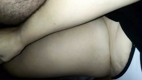 mature woman is fucked under the sheets