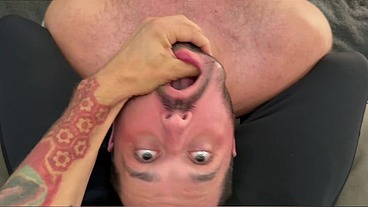 Taping a Shoe to a Fags Head, Humiliate, Dominate, Stomp, and Ball Busting SERVE ME!
