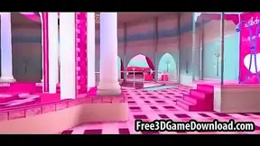 Curvy Goddess Dominates Sensual Escapades in Lavish 3D Anime Palace Realm