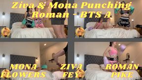 Ziva Mona Punching Roman BTS A 4K
