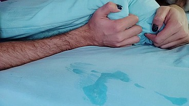Humping my fake pussy and cumming inside thinking about that perfect ass
